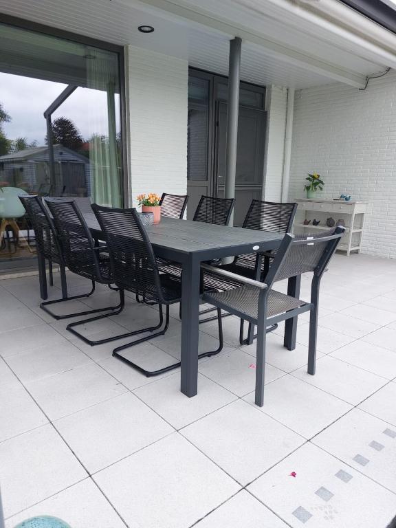 Patio nebo venkovní prostory v ubytování Vakantiewoning De Papendaler