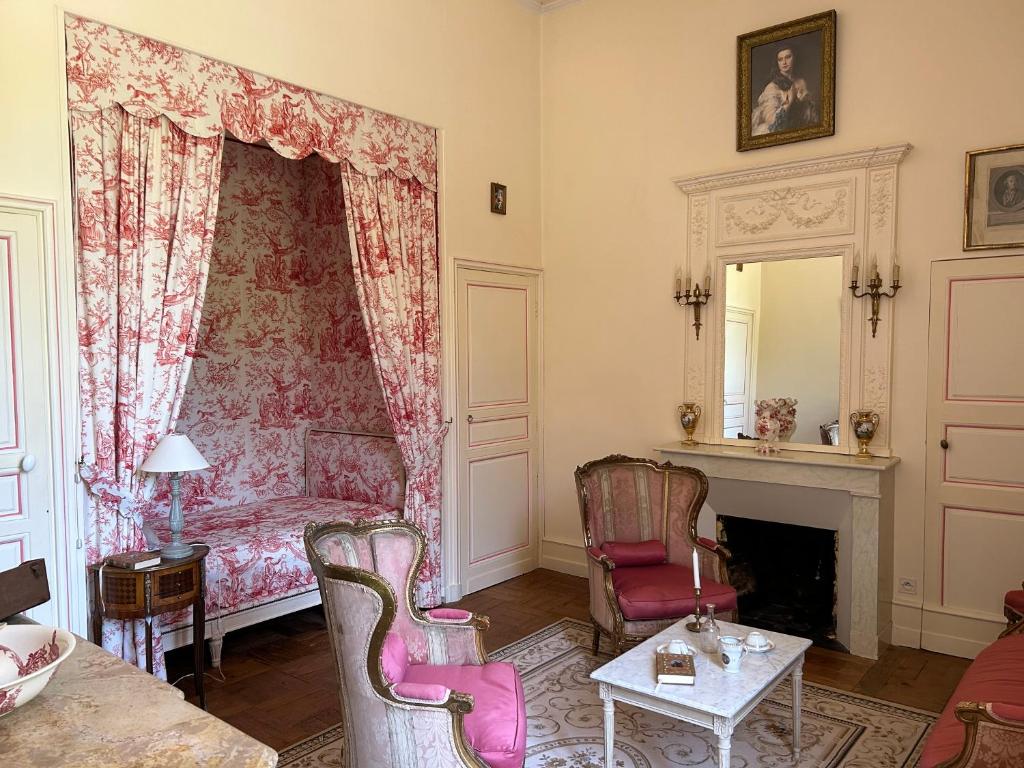 Château des Feugerets - Suite Deluxe Con Cama Extragrande