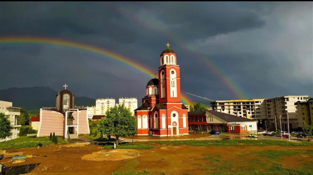 Budova, kde se apartmán nachází