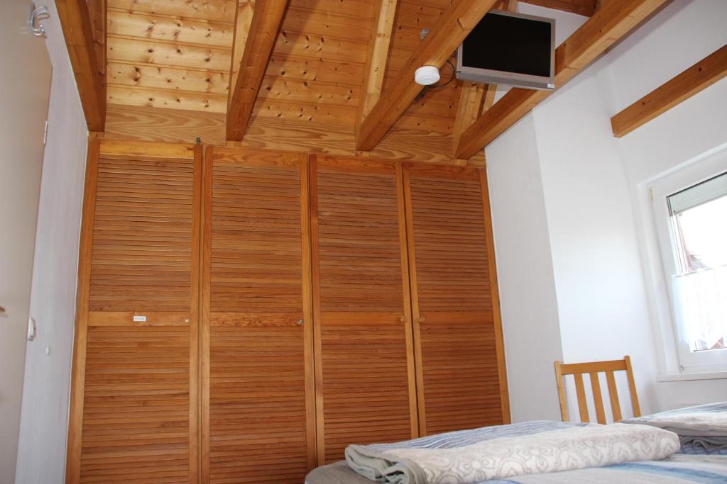 Postel nebo postele na pokoji v ubytování Ferienhaus Besken
