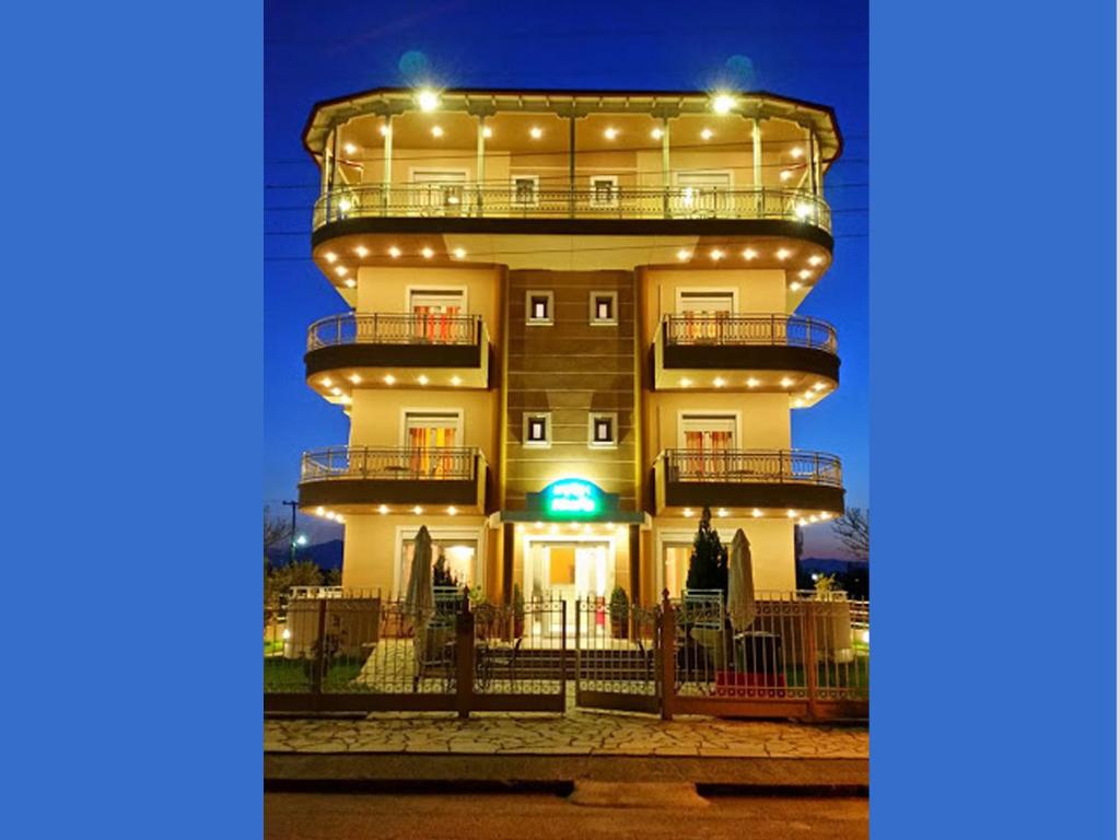 Budova, kde se hotel nachází