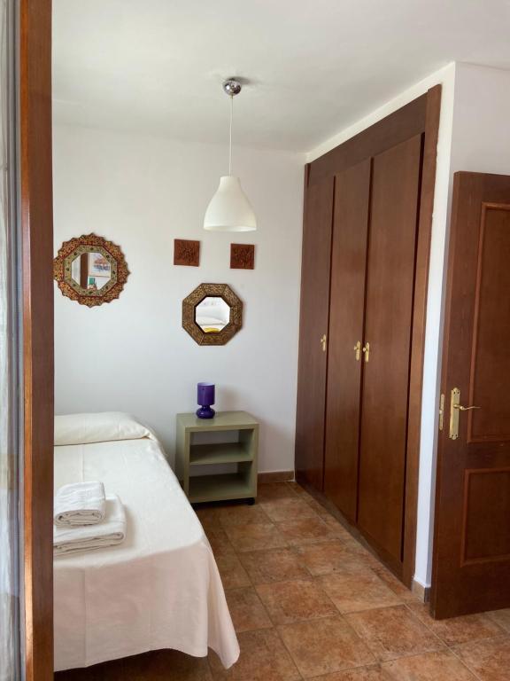 Posteľ alebo postele v izbe v ubytovaní ADOSADO CON VISTAS, RELAJATE Y DISFRUTA