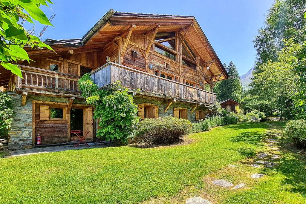 圣热尔韦莱班Chalet luxe & calme La Chandelle, 6-12 p, Vue+++的相册照片
