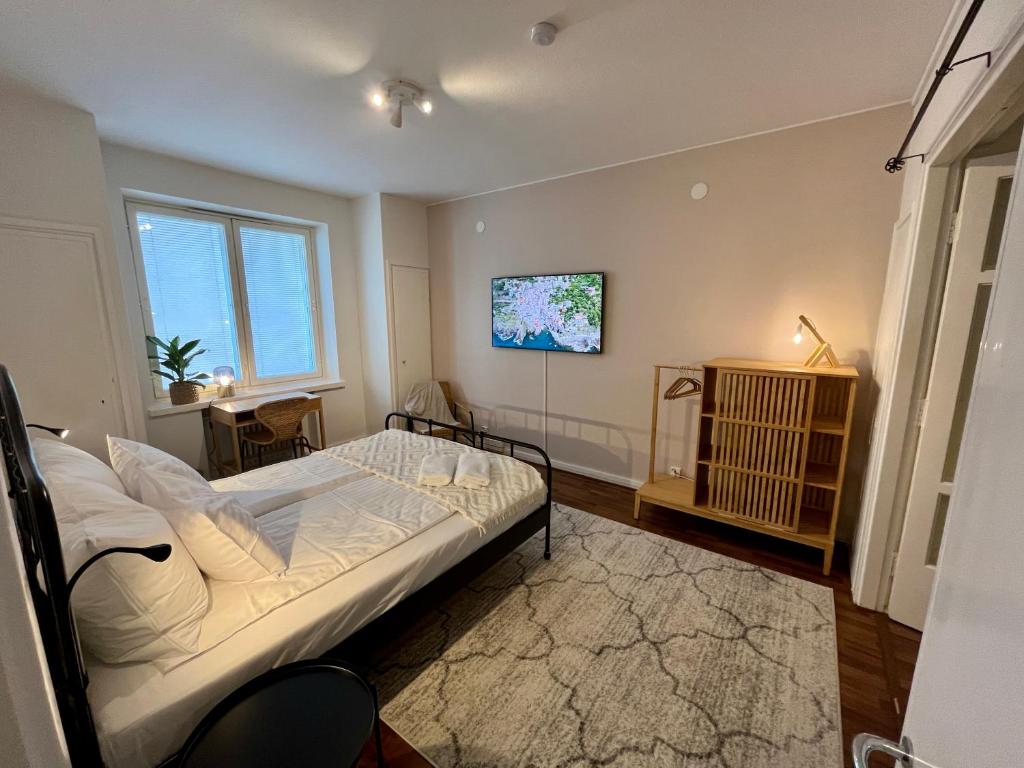 Postel nebo postele na pokoji v ubytování Hogland Apartments - 3