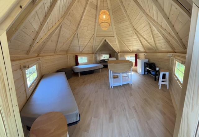 Posezení v ubytování Camping Pen Guen