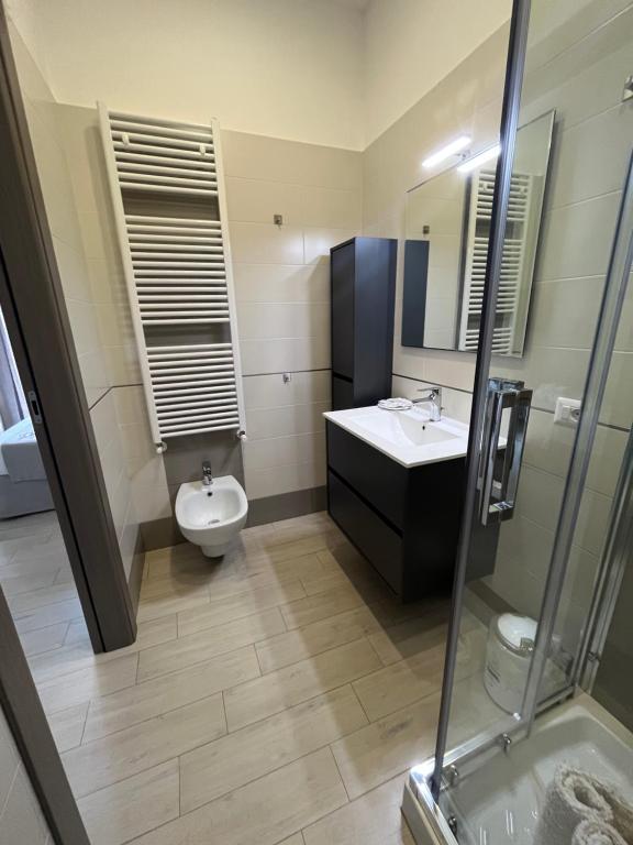 Koupelna v ubytování B&B L’ALTRAMURGIA