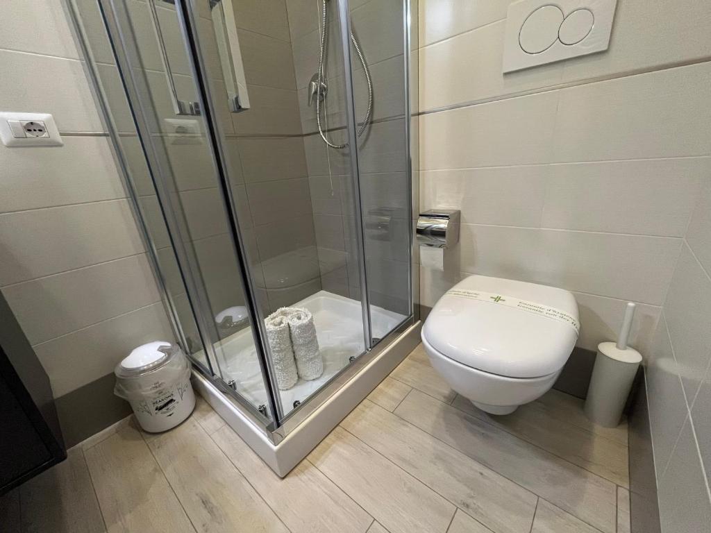 Koupelna v ubytování B&B L’ALTRAMURGIA