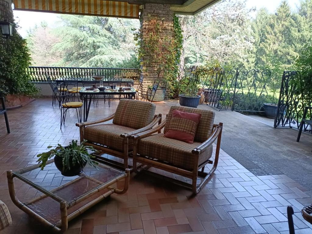Posezení v ubytování Chez Queen B&B - Lake Como