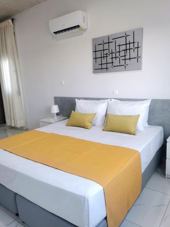 Postel nebo postele na pokoji v ubytování Villa Spilies