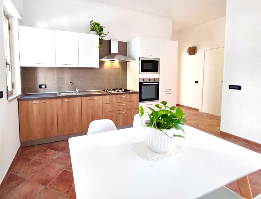 Кухня или мини-кухня в Villa singola Amanda - 500m dal mare
