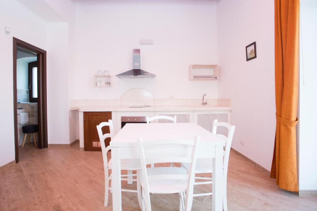 Kuchyň nebo kuchyňský kout v ubytování Masseria Stella