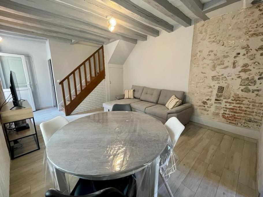Posezení v ubytování Maison