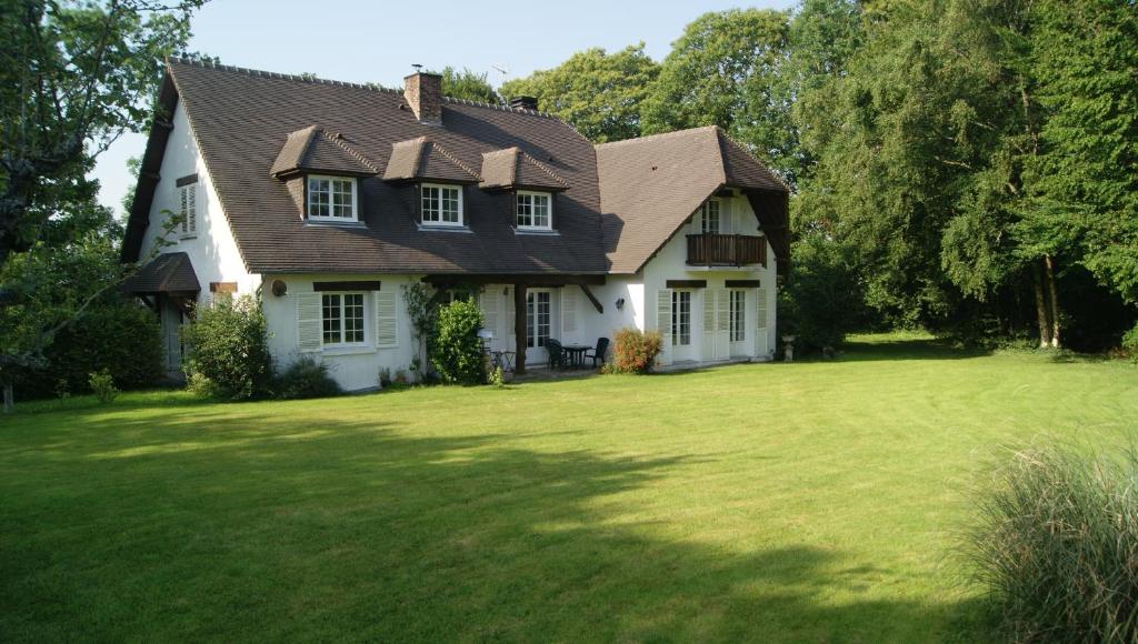 Zahrada ubytování Bed and Breakfast Saultchevreuil, au Mont Saint Michel