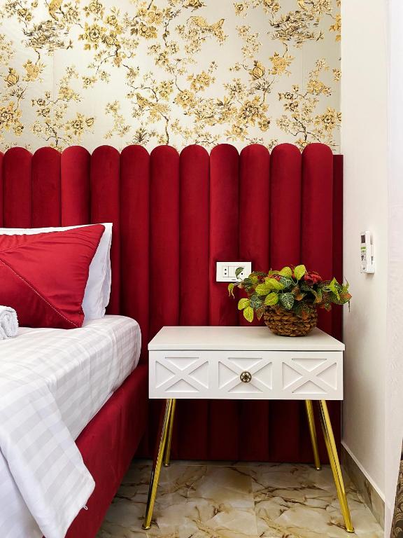 Posezení v ubytování Shirbakyan Boutique Hotel & Apartments