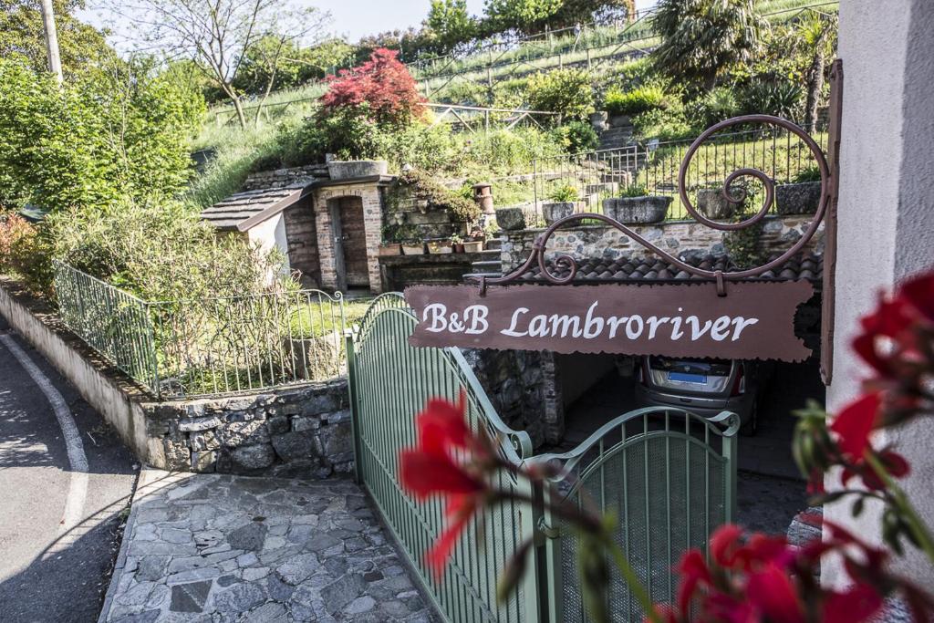 Zahrada ubytování B&B Lambroriver