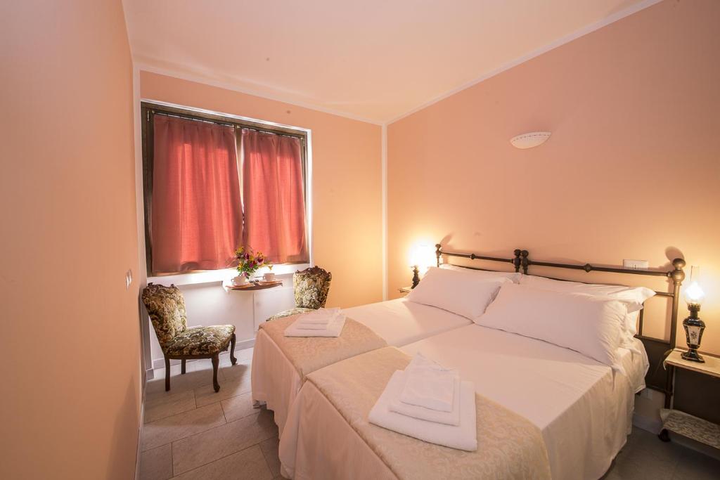 Postel nebo postele na pokoji v ubytování B&B Lambroriver