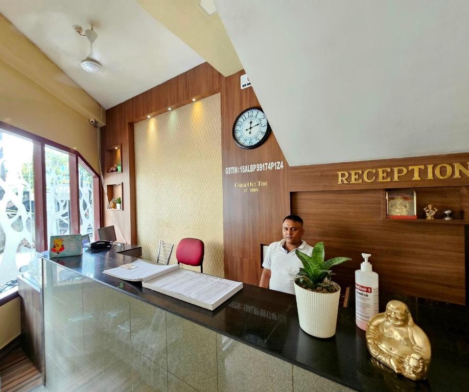 Vstupní hala nebo recepce v ubytování Hotel Rishiraj