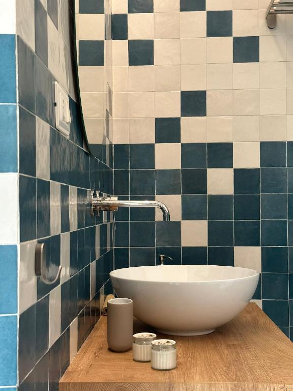 Koupelna v ubytování B&B TERRA MIA