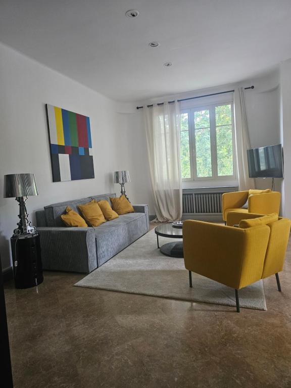 Posezení v ubytování L'Idrac, Appartements en Hyper centre
