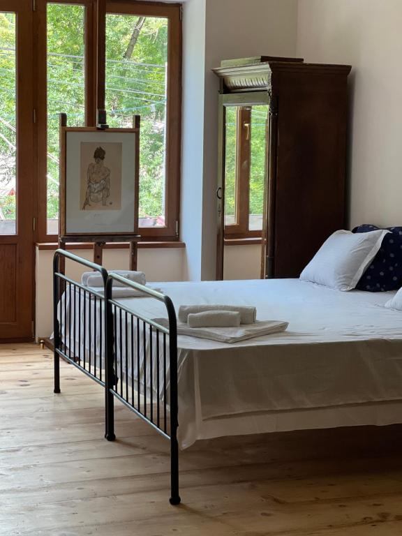 Postel nebo postele na pokoji v ubytování Apartment Nikala