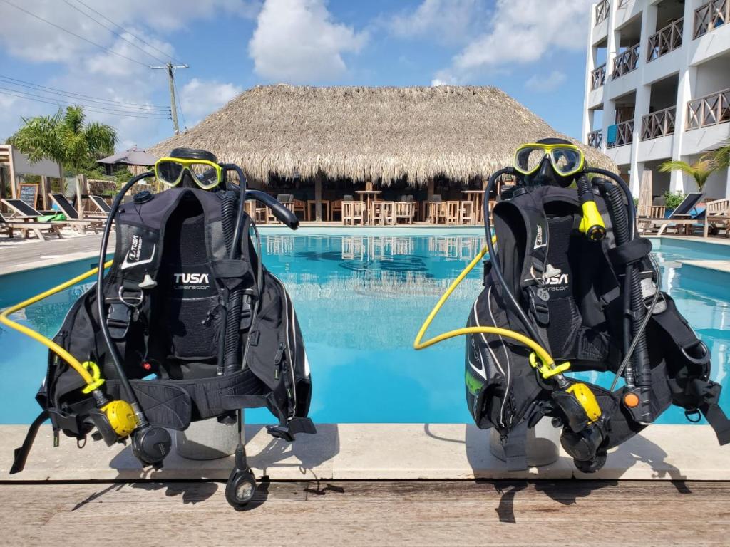 Děti v ubytování Bloozz resort Bonaire