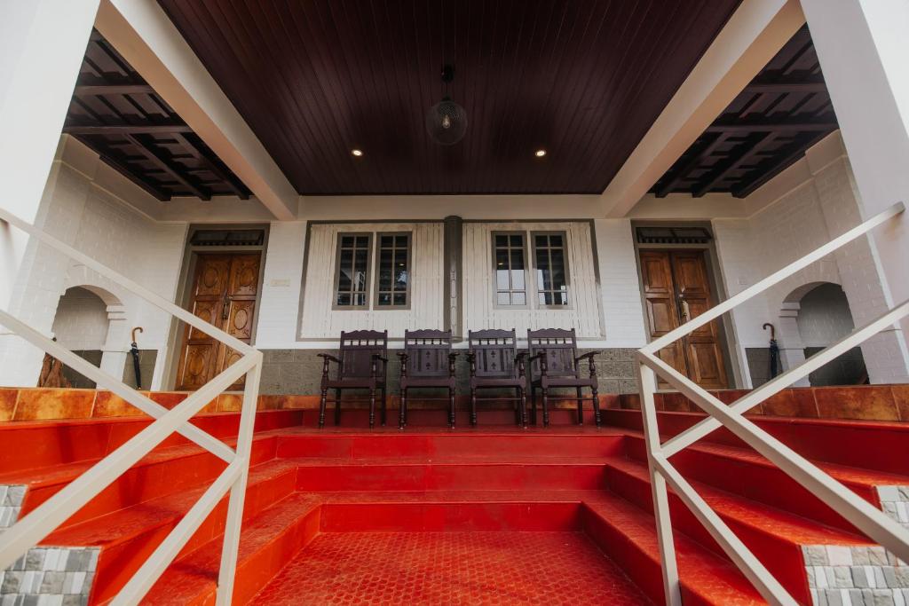 Balkón nebo terasa v ubytování Misty Courtyard Resort