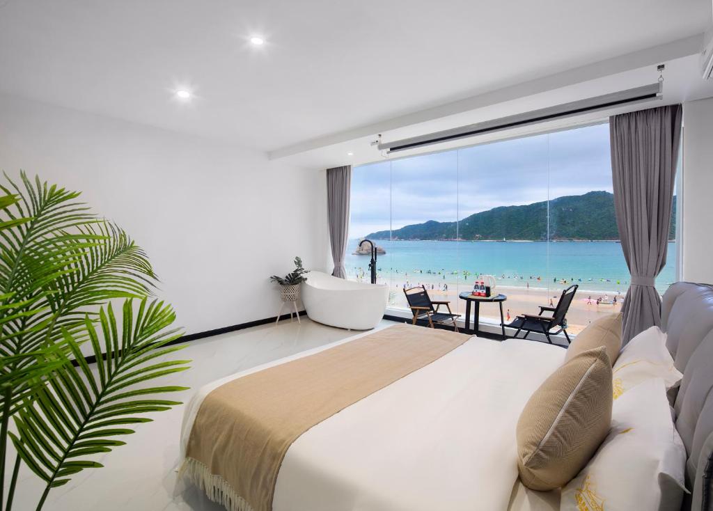 Deer Chenke seascape Surf B&B - Deluxe Double Room With Sea View