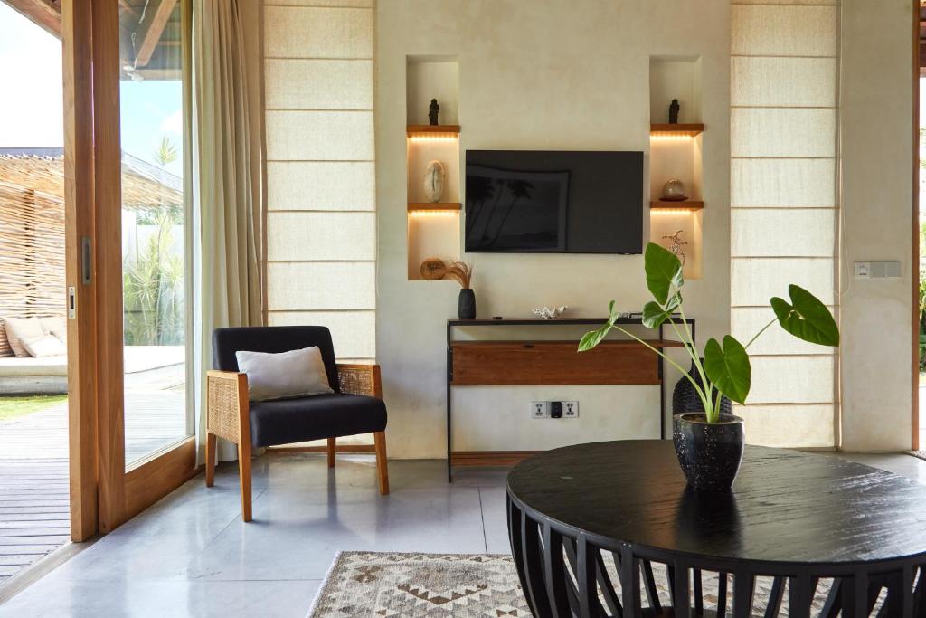 Mona Boutique Villas & Spaにあるシーティングエリア
