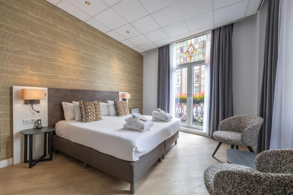 Hotel Amsterdam De Roode Leeuw - Resim 36