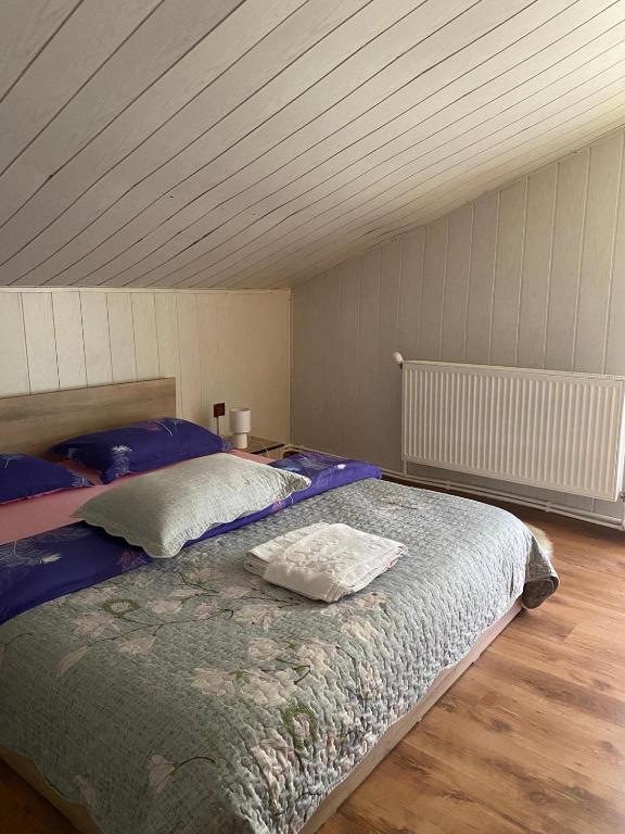 Postel nebo postele na pokoji v ubytování Cabana lucia
