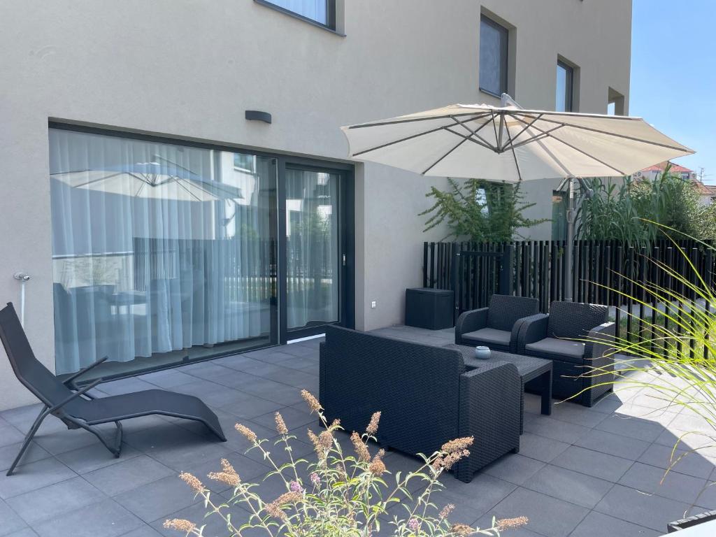 Posezení v ubytování Apartmány ROSE Mikulov