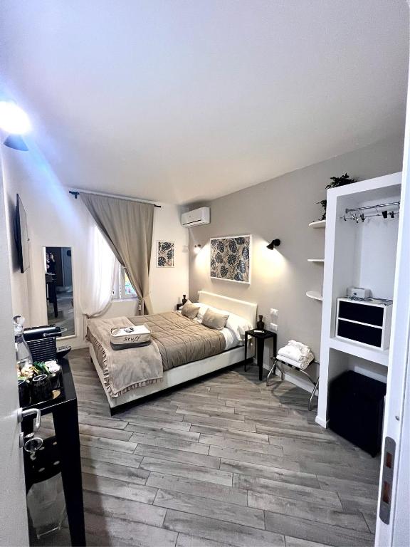 Kuchyň nebo kuchyňský kout v ubytování Spagna Rooms