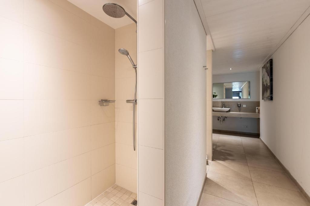 Koupelna v ubytování keyone rooms Montafon