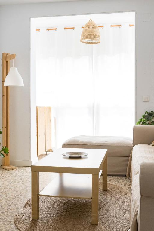 Posedenie v ubytovaní Apartamento Málaga El Faro