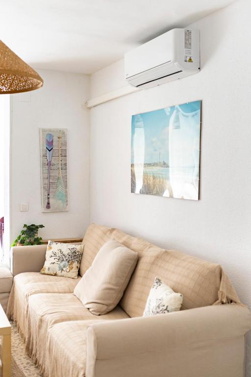 Posedenie v ubytovaní Apartamento Málaga El Faro