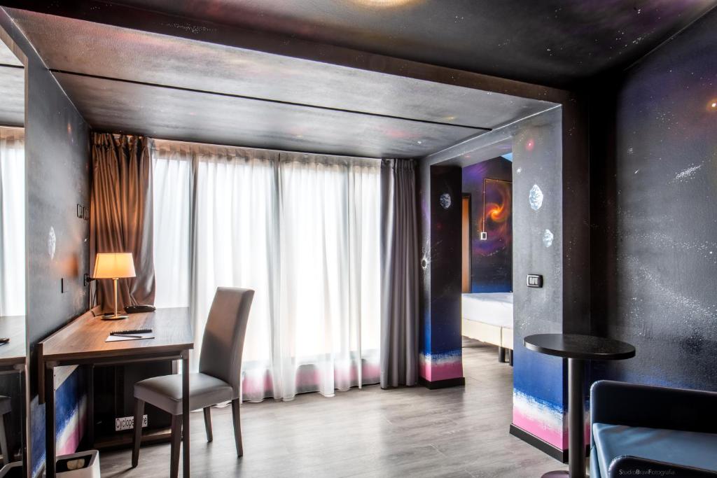 Posezení v ubytování Muraless Art Hotel - WorldHotels Crafted