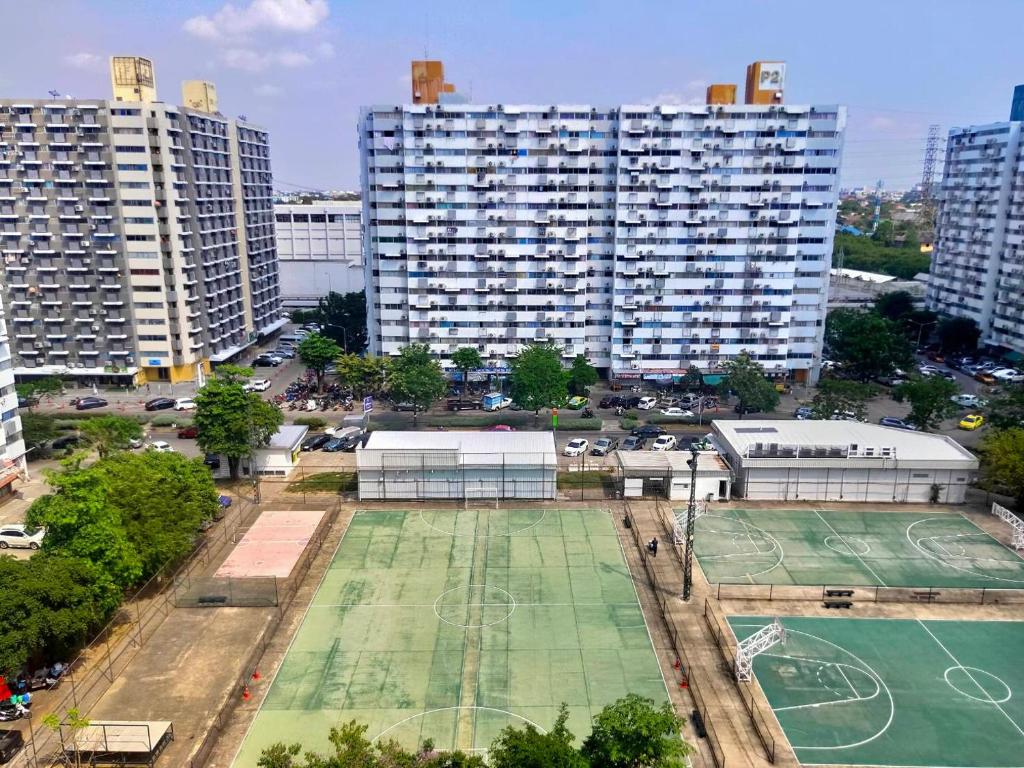 Budova, kde se apartmán nachází