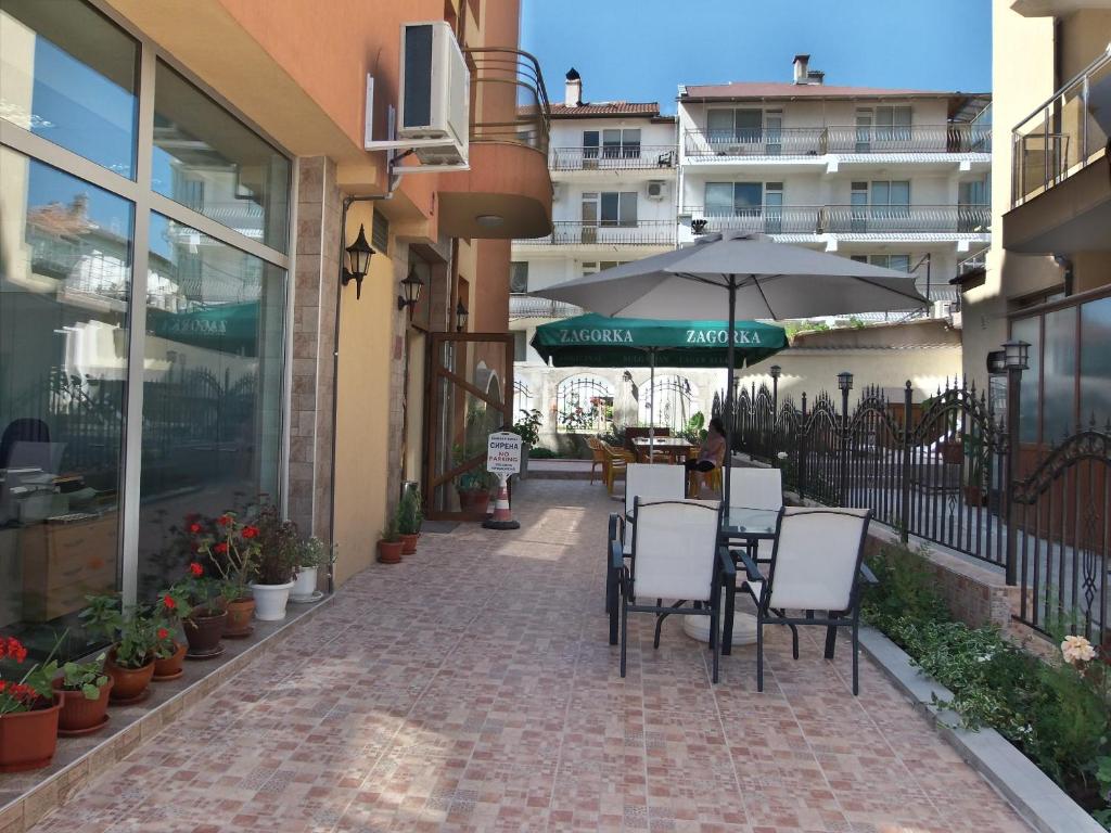 Budova, kde se hotel nachází