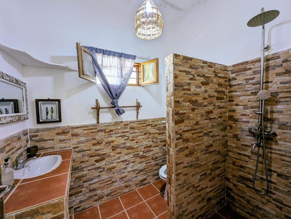 Koupelna v ubytování Bahati Villa