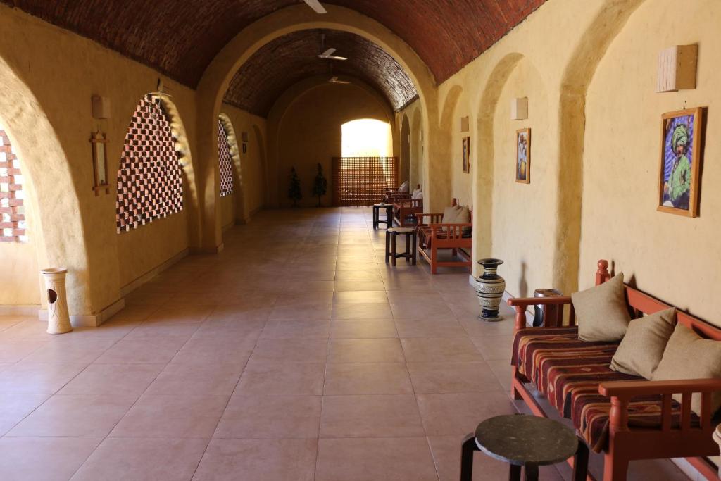 Posezení v ubytování Artika Wadi Kiki Hotel