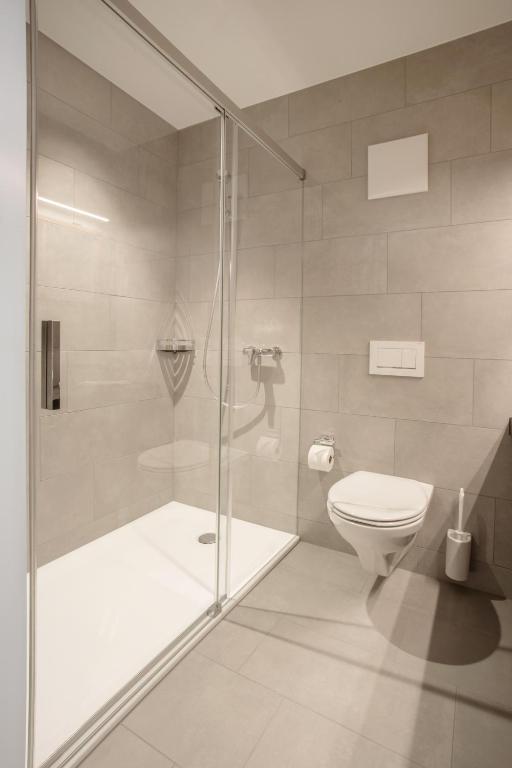 Koupelna v ubytování Hotel Tannenboden