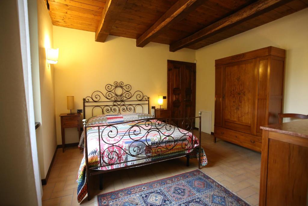 Postel nebo postele na pokoji v ubytování Residenza Isabella