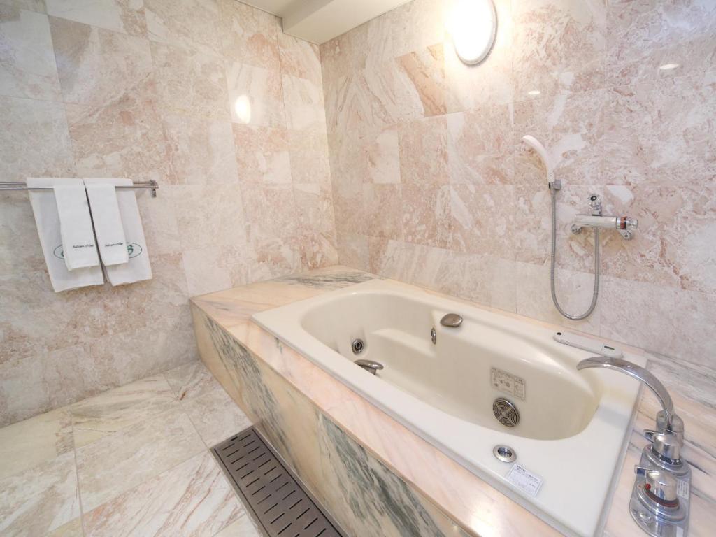 Koupelna v ubytování Suikouen Hotel