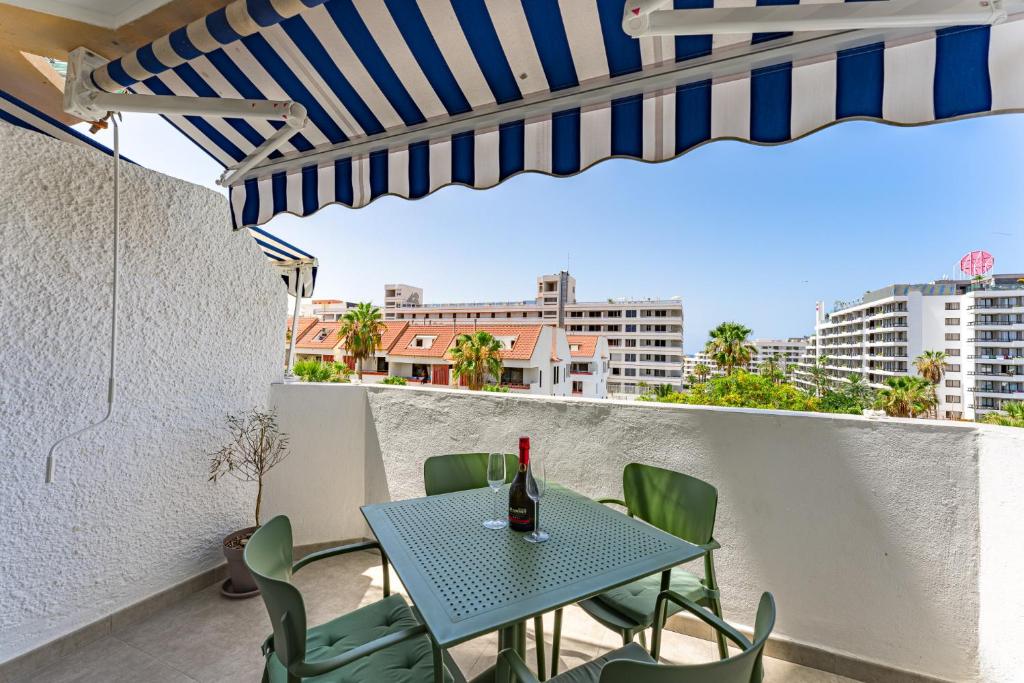 Balkón nebo terasa v ubytování Playa Honda charming apartment in Las Americas