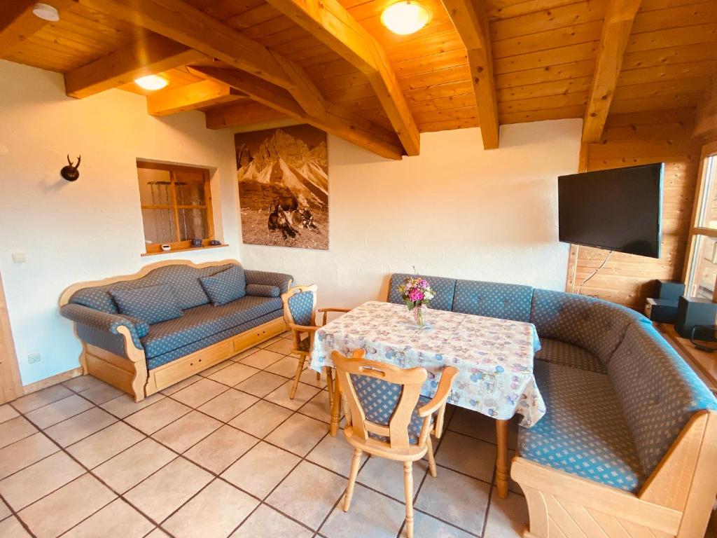 Posezení v ubytování Urlaubshof Bechteler