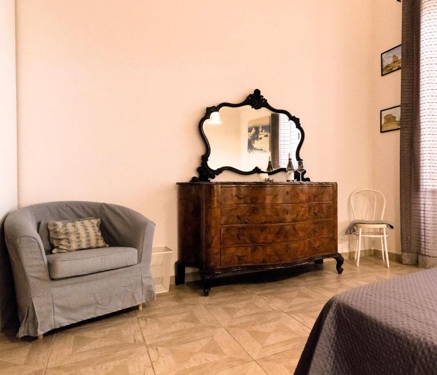 Posezení v ubytování Al Palazzetto di Milo