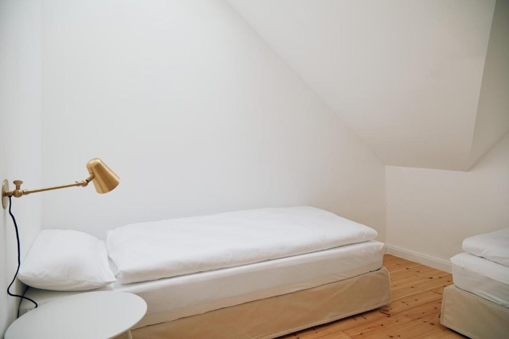 Postel nebo postele na pokoji v ubytování Schmiede