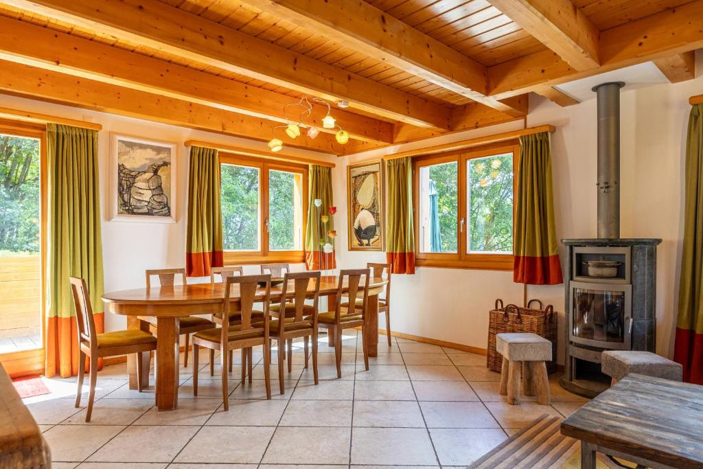 Chalet La Vue, pet friendly 10 pers, amazing view - Resim 12