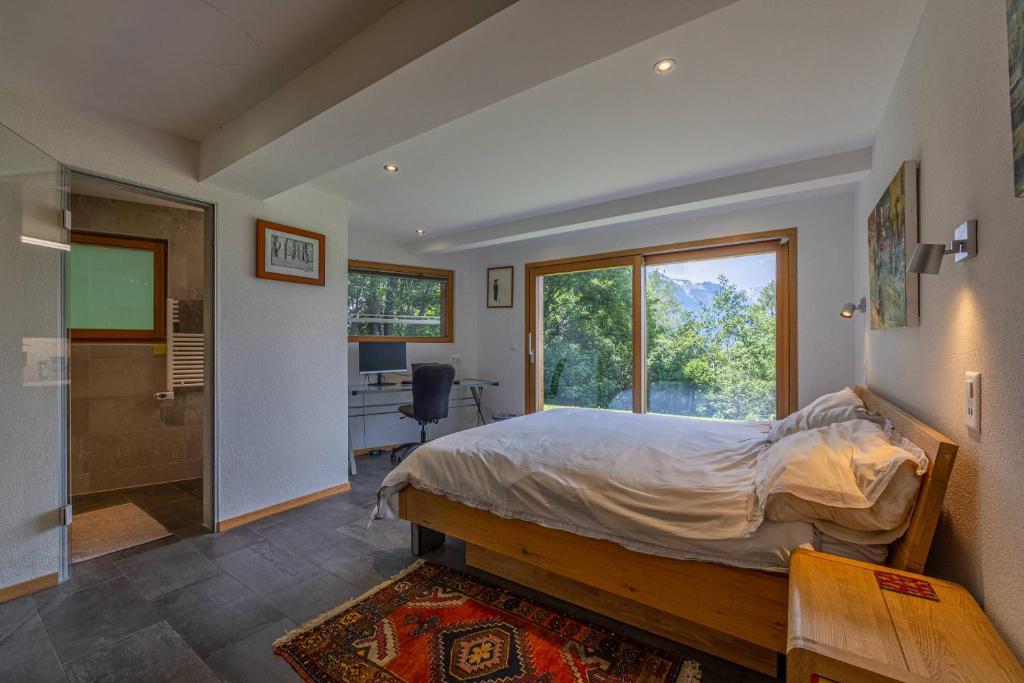 Chalet La Vue, pet friendly 10 pers, amazing view - Resim 17