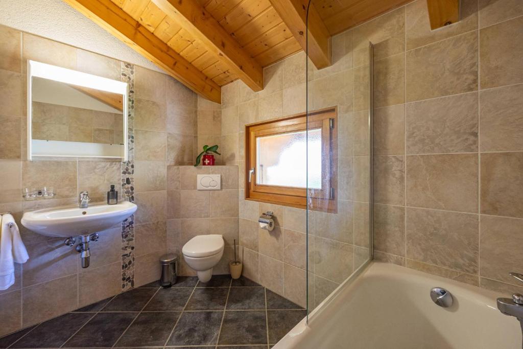 Chalet La Vue, pet friendly 10 pers, amazing view - Resim 20